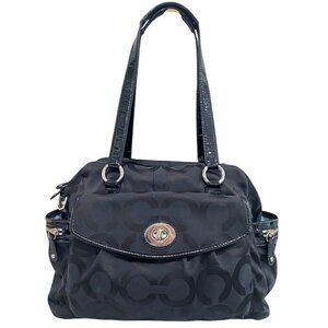 Original Coach Black Overnight Diaper Bag 2009